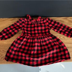 Baby Plaid Dress 12 months
